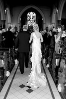 Down the aisle